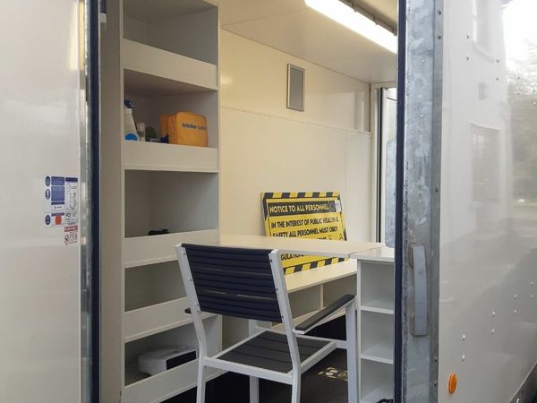 Box Trailer office/healthcare space