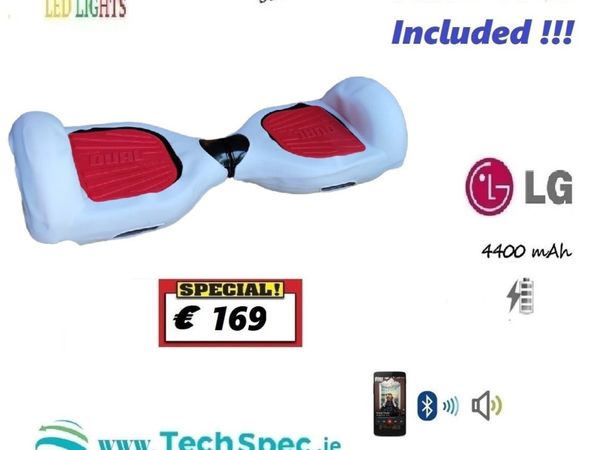 hoverboard bluetooth led