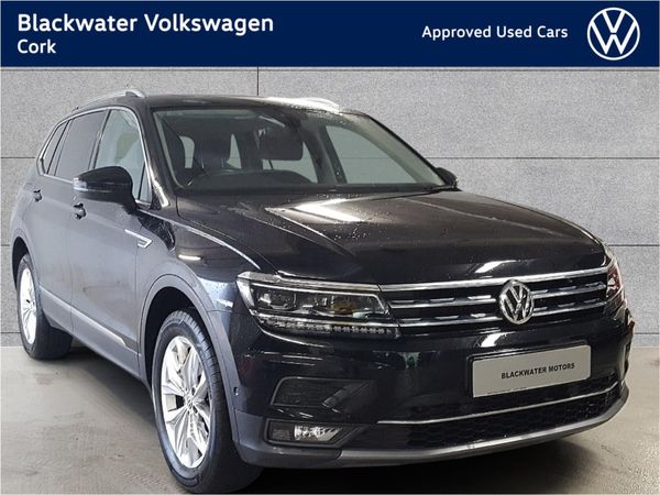 Volkswagen Tiguan Allspace SUV, Diesel, 2018, Black