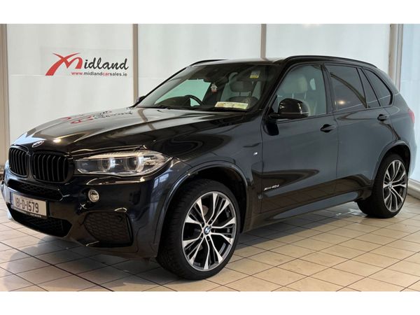 BMW X5 40d M-sport 7 Seats  Oyster Leather