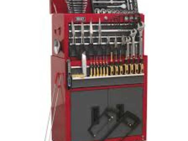 TOOLBOX 6 DRAWER WITH 128PC TOOL KIT