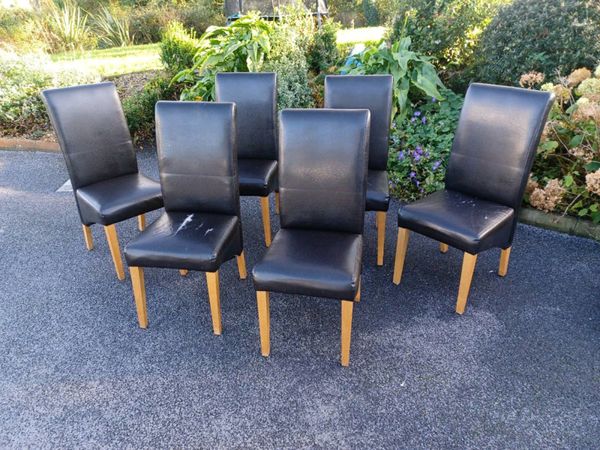 8 Dining chairs