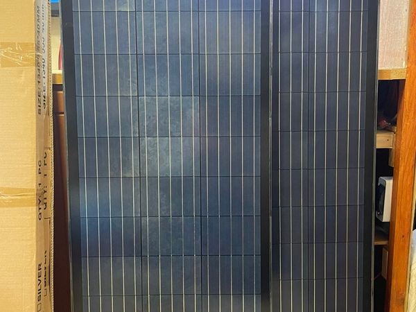 280W solar panel kit for shed or garage. 12/24V