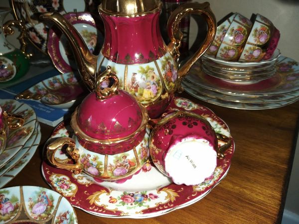 Antique  Austrian Tea Set
