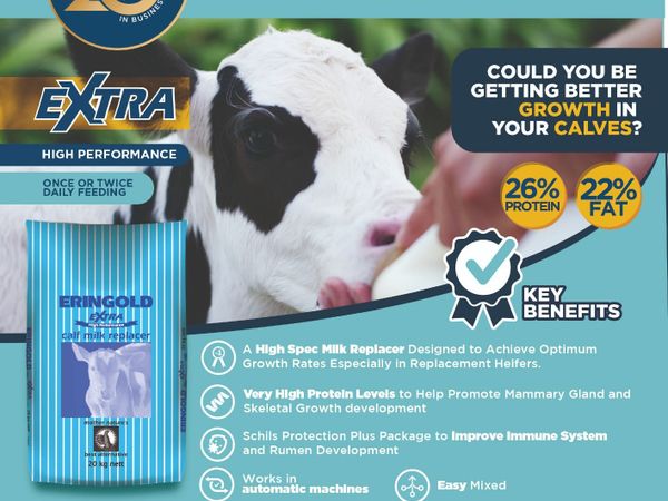 Calf Milk Replacer Heifer Replacement 26% Protein