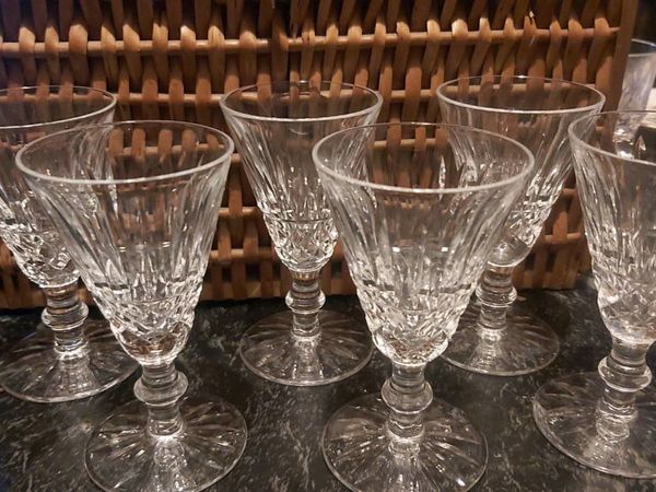 4 WATERFORD Lismore liquor glasses