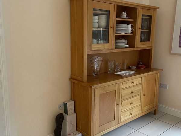 Solid Oak kitchen dresser