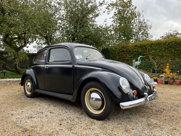 1952 Volkswagen Beetle rare split rear screen