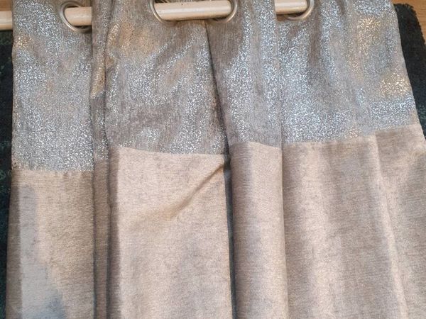 Curtains (silver full length)