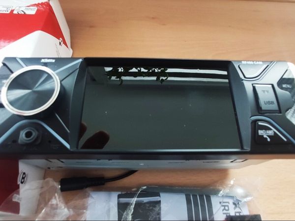 New car radio with mp3 and screen