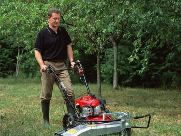 Rotary engine lawn discount mower