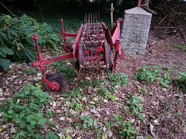 Vintage farming machinery