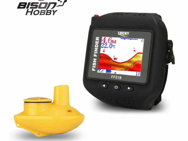Lucky watch wearable fish finder sonar