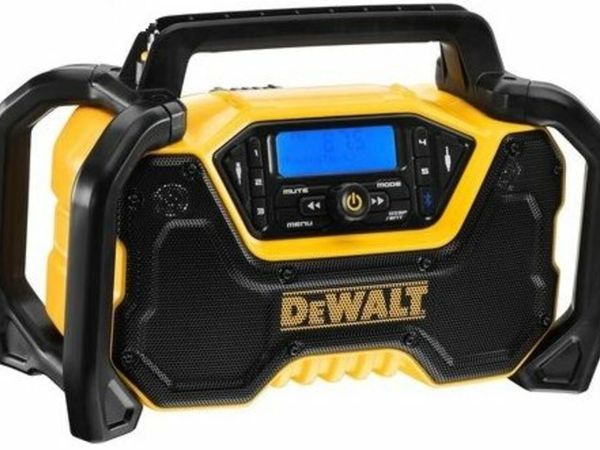 DeWALT DCR029 12v - 18v Radio with Bluetooth Bare Unit