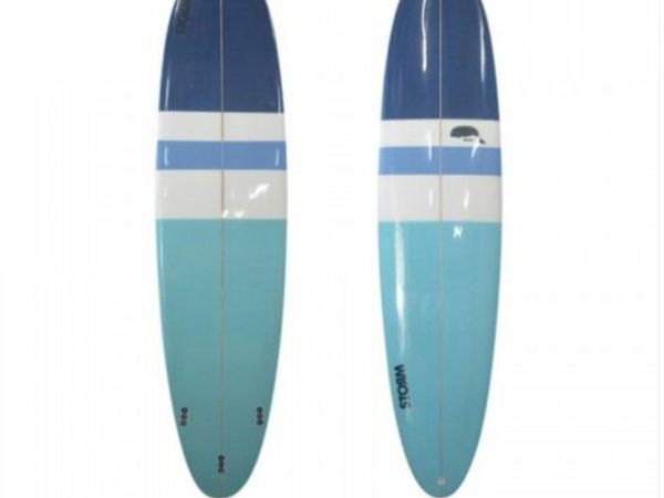 Storm Surfboards 7'8 Beluga Mini Mal Surfboard Design LB2