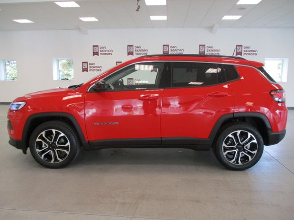 Jeep Compass SUV, Petrol Hybrid, 2024, Red