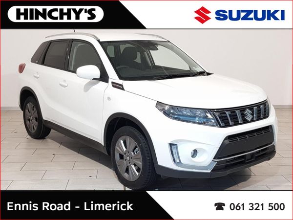 Suzuki Vitara Crossover, Petrol Hybrid, 2024, White