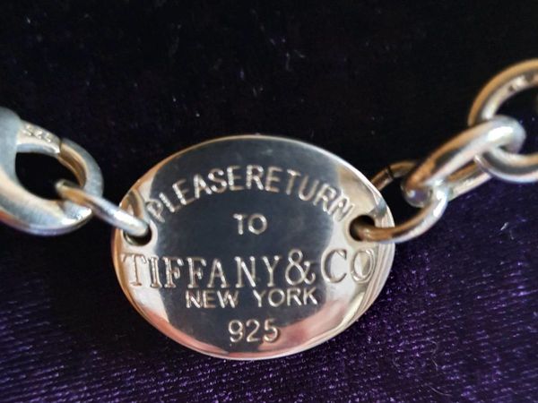 Tiffany 'Please Return to..' Tag Necklace