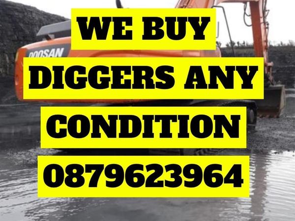 WE EXPORT DIGGERS ALL CONDITIONS