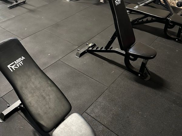 X2 adjustable benches