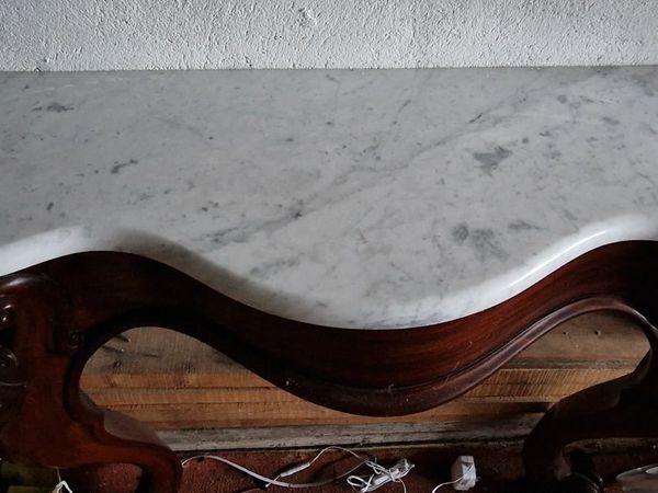 Antique Victorian Console Table