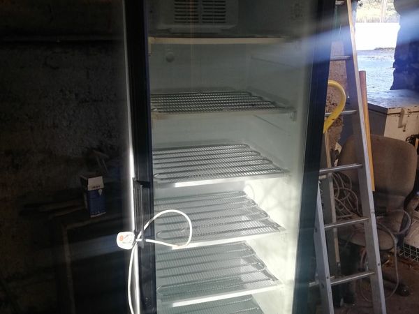 Upright display freezer TEFCOLD
