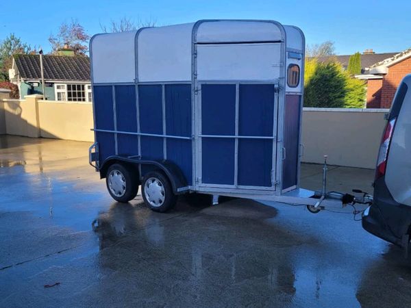 Monaghan mare and foal horse box