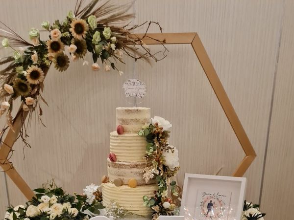 Wedding flower decorative stand