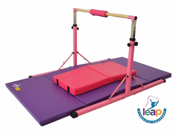 Gymnastics bars and mats cheap for sale