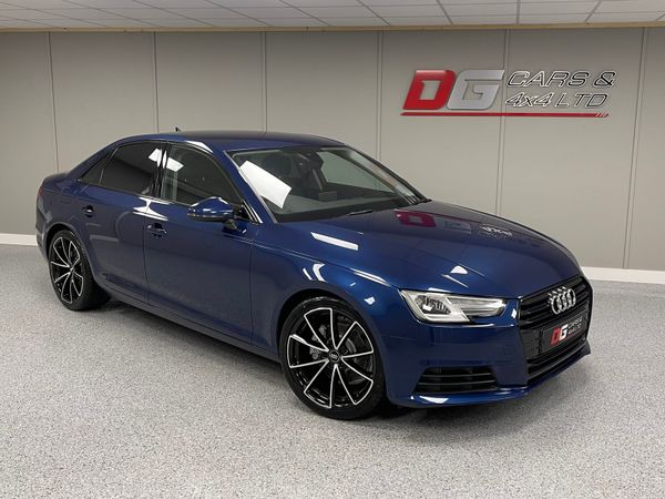 Audi A4 Saloon, Diesel, 2017, Blue