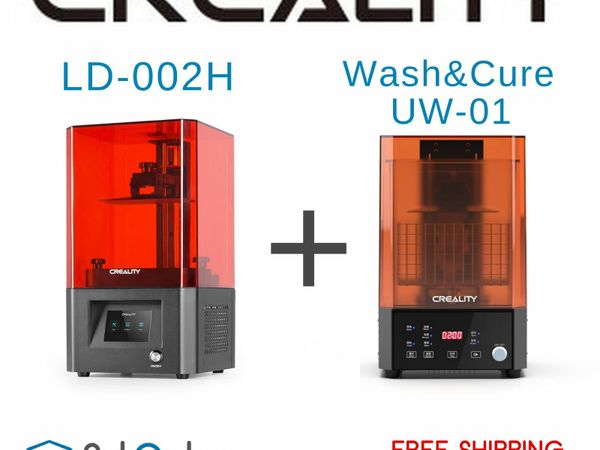 CREALITY LD-002H 3D Printer + UW-01 Wash&Cure SET