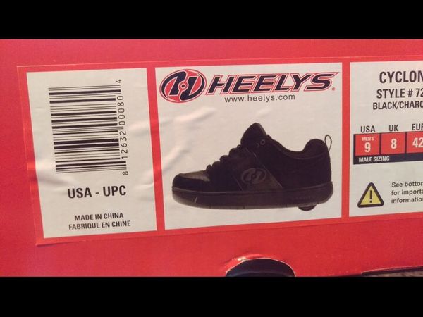Two pairs of Heeleys