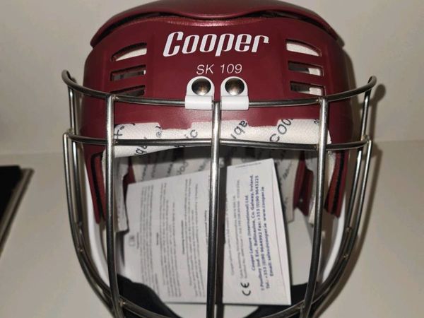 NEW Cooper Helmet SK109 (Snr) - Maroon