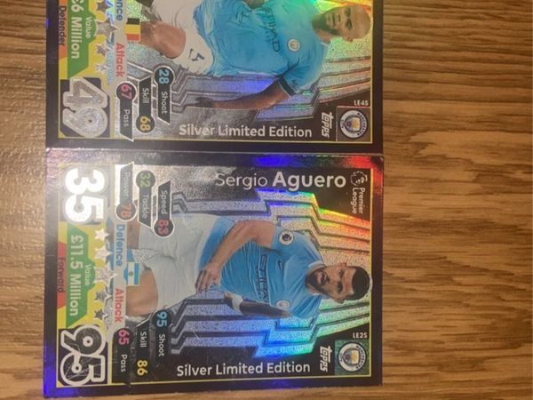 Match attax 2017/2018 SILVER LIMITED EDITION
