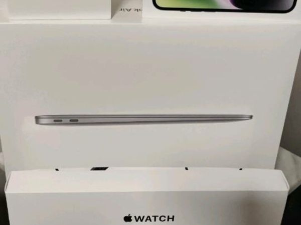 Iphone 14, MacBook pro, apple watch se, airpods