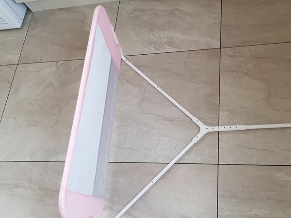 Lindham pink toddler bed guard rail