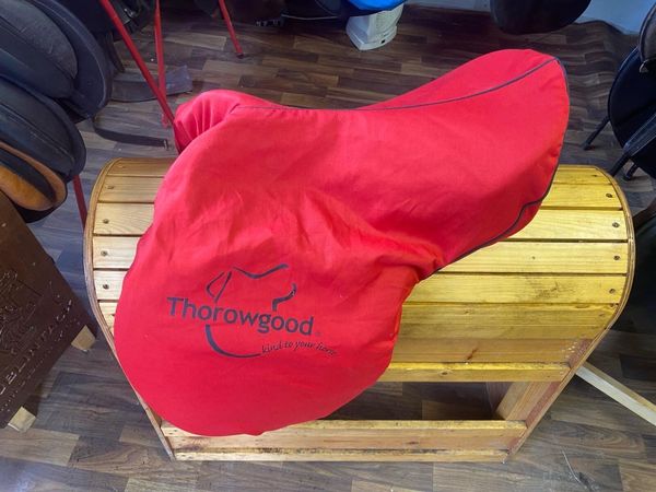 New Thorowgood saddle wide 17.5-18”