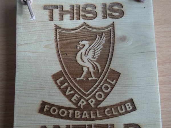 This Is Anfield Liverpool Premier League Laser Engraved Gift Idea