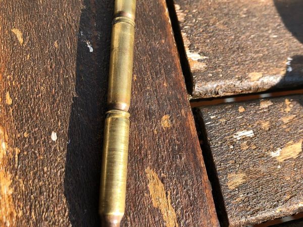 Bullet casings pen