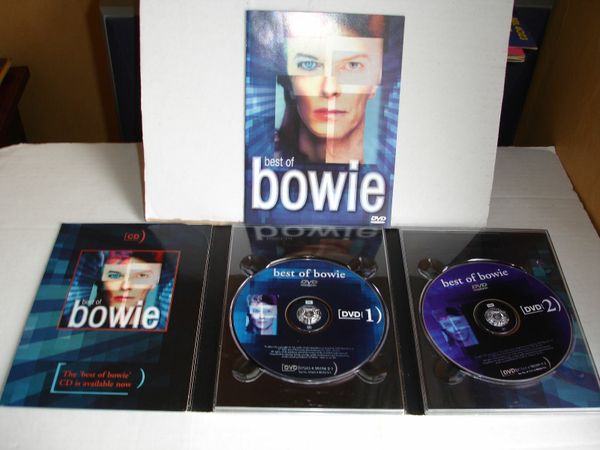 Best of Bowie 2 DVD'S 2002.