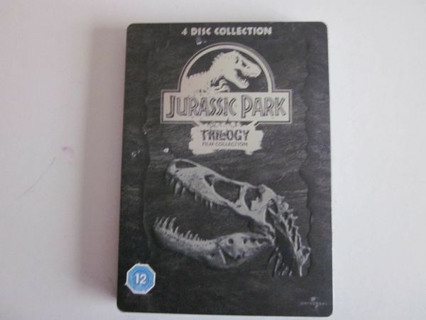 Jurassic Park Trilogy Film Collection (Steelbox) 4 DVD