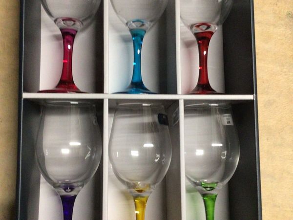 Newgrange Rainbow Living Wine Glasses