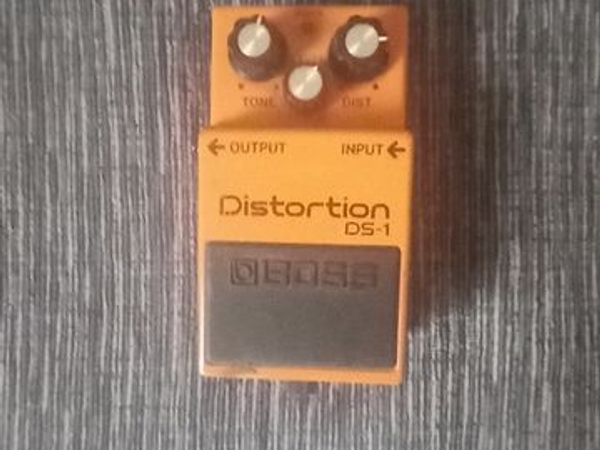 Boss distortion pedal
