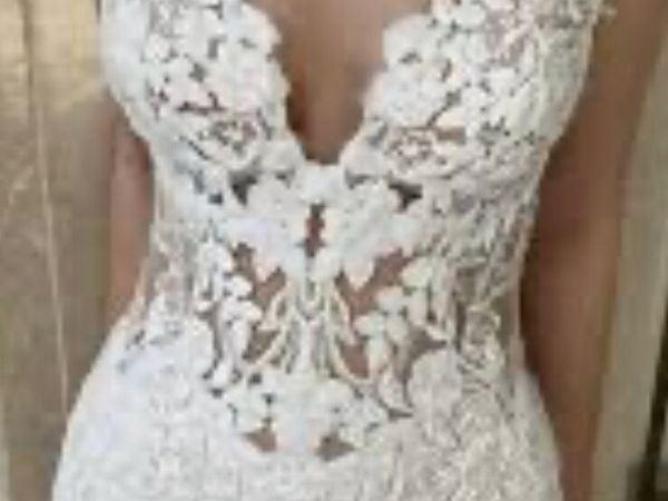 Enzoani pearl wedding dress