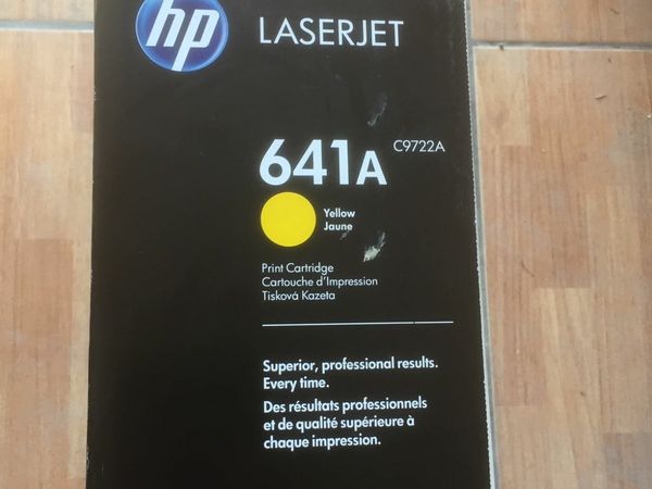 HP 641A Yellow Laserjet Toner Cartridge C9722A