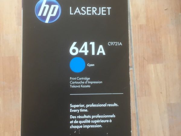 HP 641A Cyan LaserJet Toner Cartridge C9721A