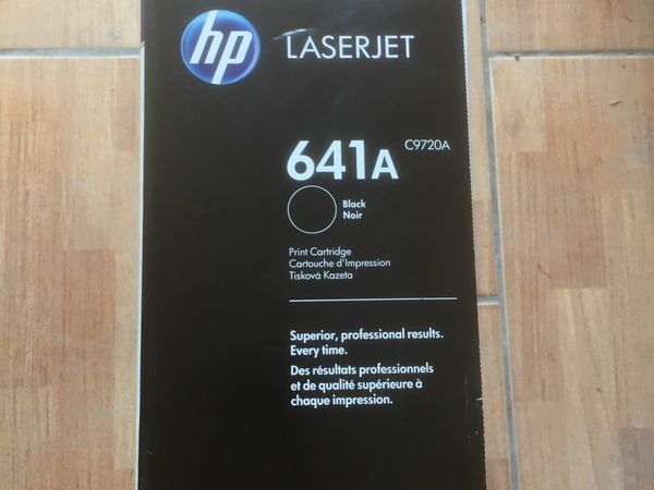 HP 641A Black LaserJet Toner Cartridge C9720A