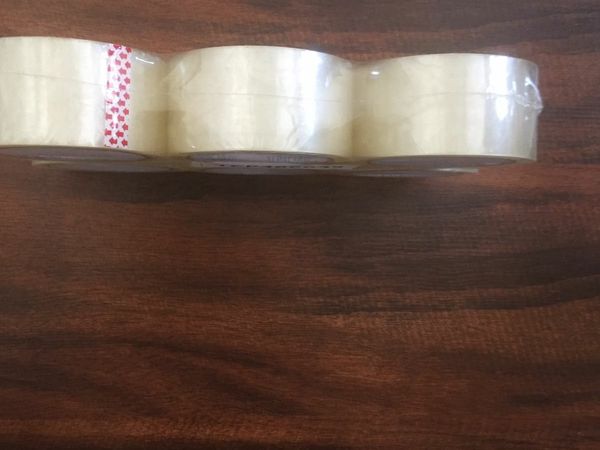 Packing Tape Clear 48mm x 66mm X 6 Rolls