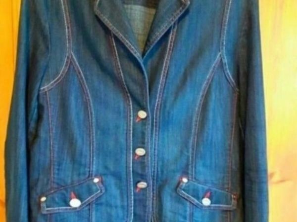 Kim Kara Blue Denim Jacket 12UK