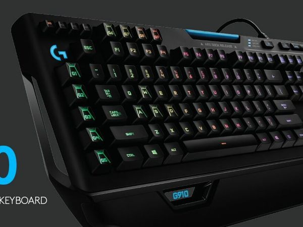 NEW Logitech G910 Orion Spectrum Illuminated Mechanical Gaming Keyboard